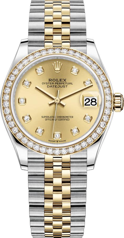 rolex datejust 31mm diamond bezel|rolex 31mm datejust stainless steel.